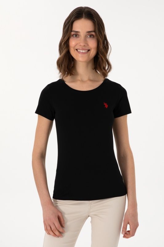 Футболка из хлопка с логотипом - G082SZ0110TO25 Футболка жен. (VR046, M)