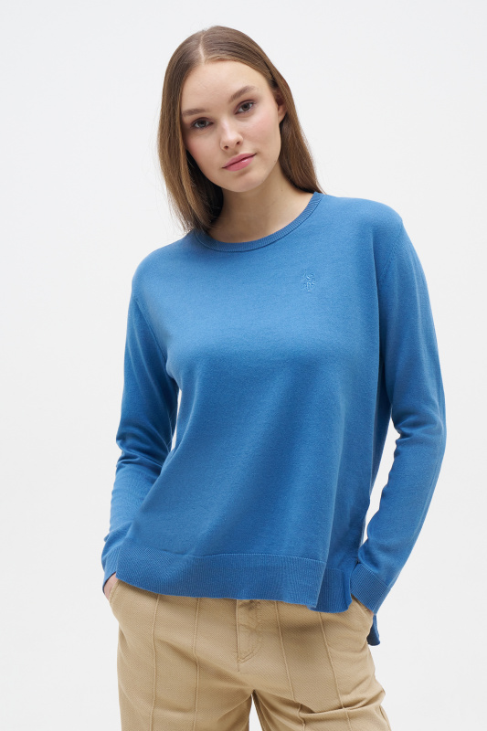 Джемпер из хлопка свободный - G082SZ0TK0ORINA24K_R Кофта жен. (VR032, S)