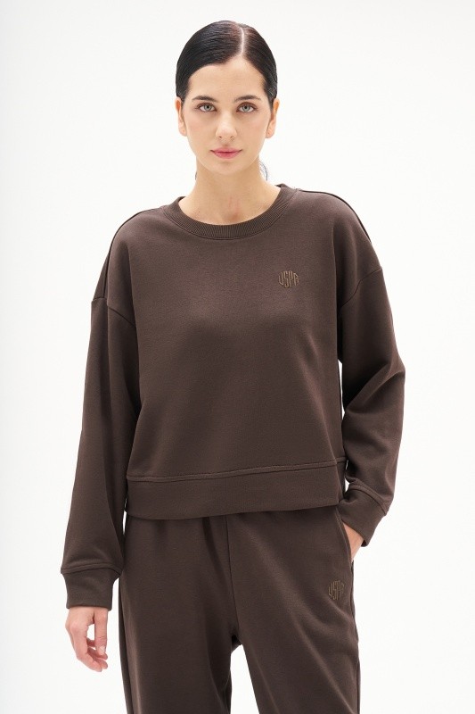 Свитшот с логотипом - G082SZ0820ART_FELAT_SK025 Толстовка жен. (VR084, XL)