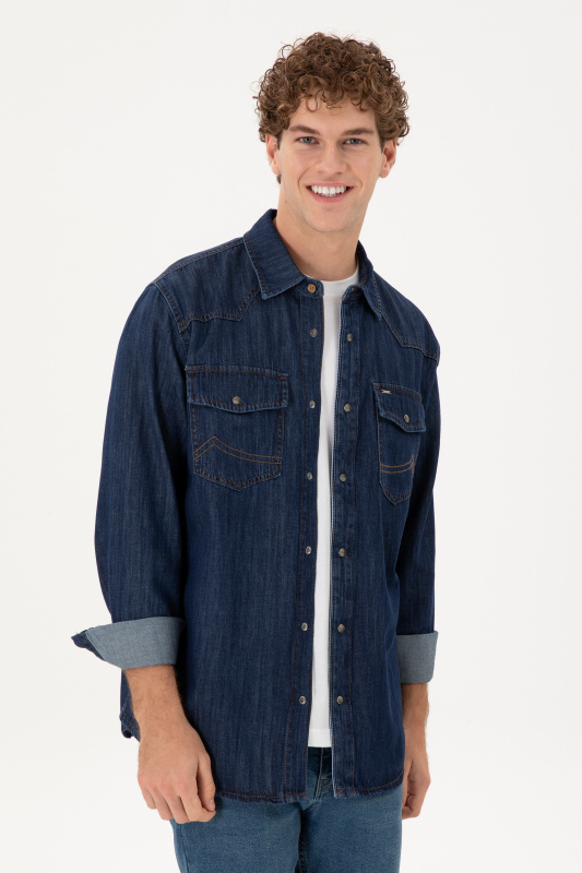 темно-синий