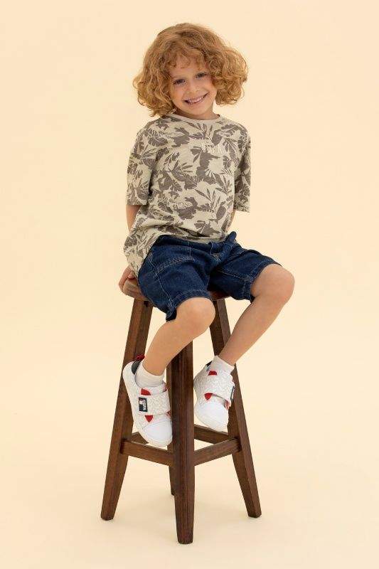 Футболка из хлопка с принтом - G083SZ0110ALTAMURAKIDS Футболка муж. детс. (VR049, 11_12)