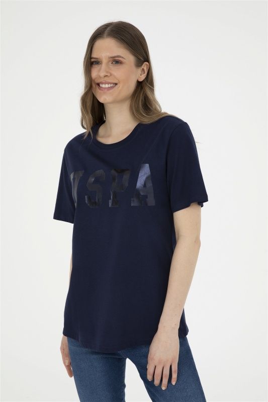Футболка из хлопка с принтом свободная - G082SZ0110SEANIY24 Футболка жен. (VR033, 2XL)