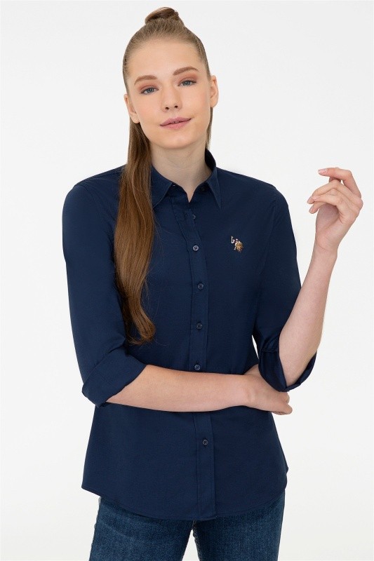 Рубашка из хлопка приталенная - G082SZ0040CRISCOLOR021K Сорочка жен. (VR033, 36)