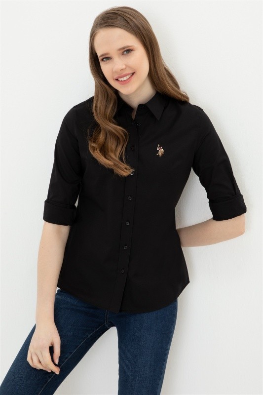 Рубашка из хлопка приталенная - G082SZ0040CRISCOLOR22Y Сорочка жен. (VR046, 36)