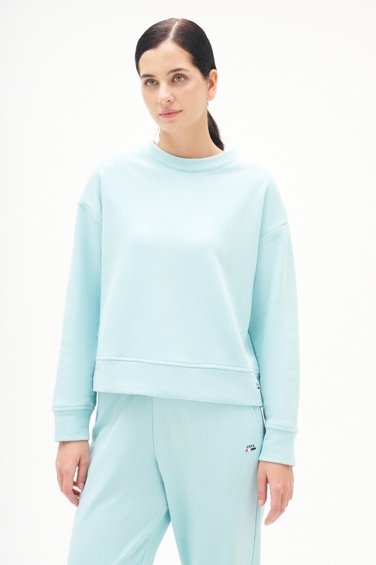 Свитшот с логотипом - G082SZ0820R_FELTA Толстовка жен. (VR083, S)