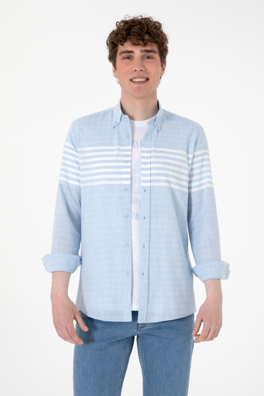 светло-голубой