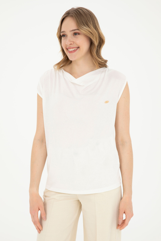 Блузка без рукавов трикотажная - G082SZ0110PAOLA Футболка жен. (VR019, XL)