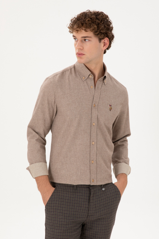 коричневый