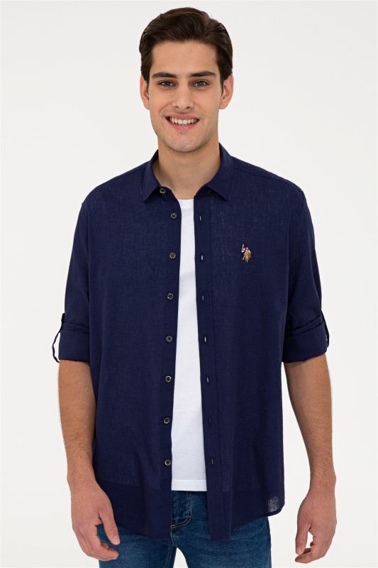 темно-синий