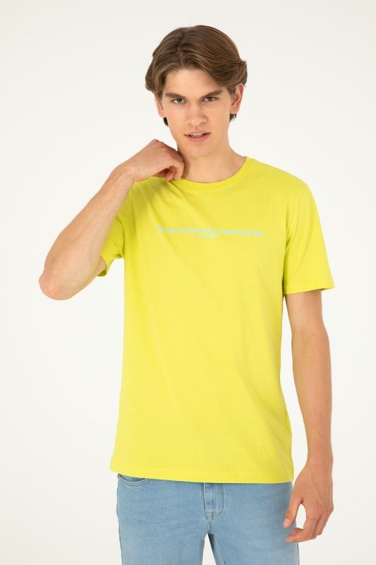 Футболка из хлопка с надписью - G081SZ0110MEKA Футболка муж. (VR087, XS)