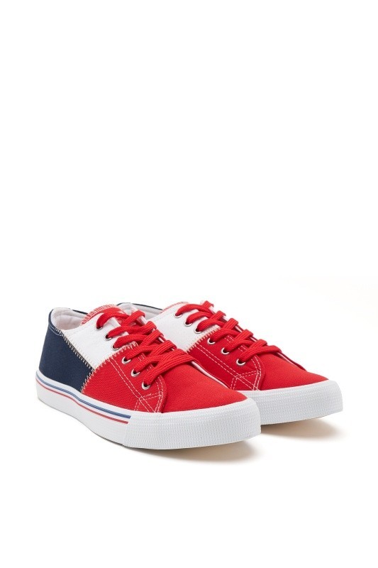 Кеды текстильные в стиле колор блок - S081SZ0330Y24ROSKA Обувь муж. (VR030, 44)