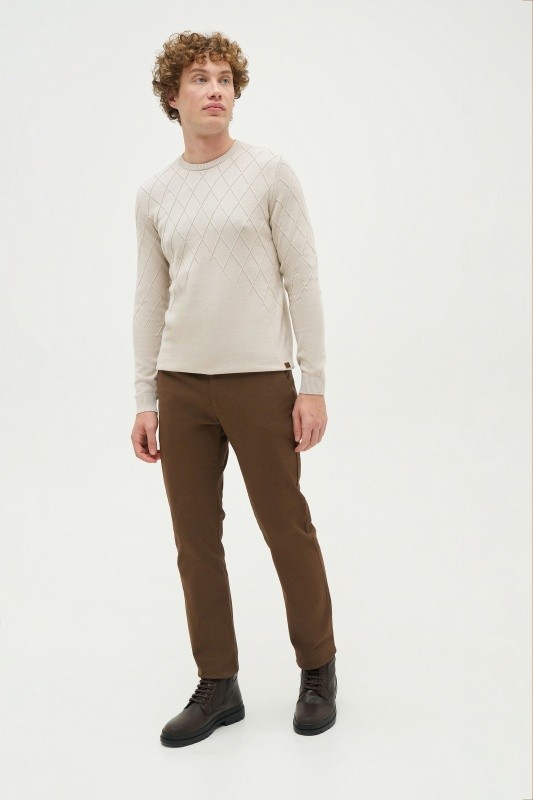 Брюки чинос прямые - G081SZ0780LUIS24K_REG Брюки муж. (VR153, 40, 33)