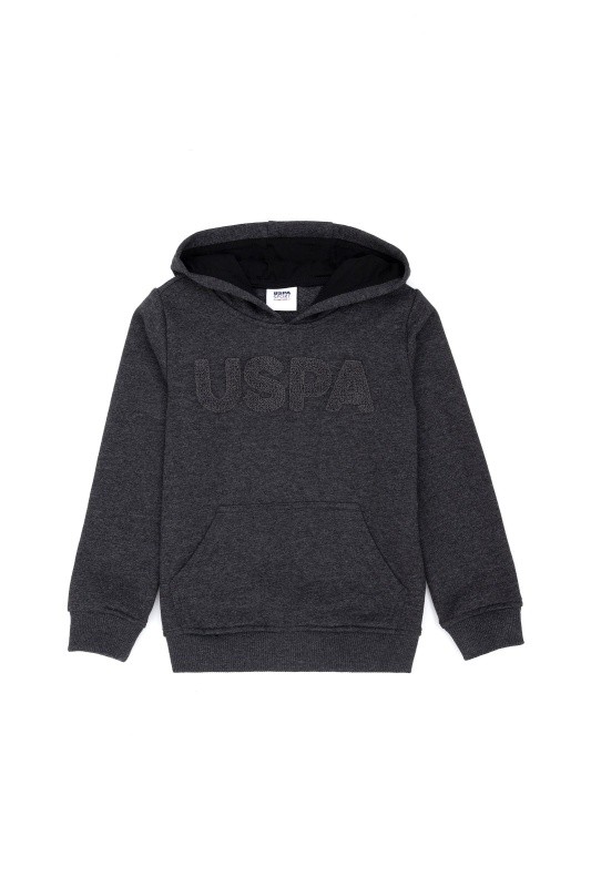 Худи с нашивкой для мальчиков - G083SZ0820JAXELSK023 Толстовка муж. детс. (VR046, 7_8)