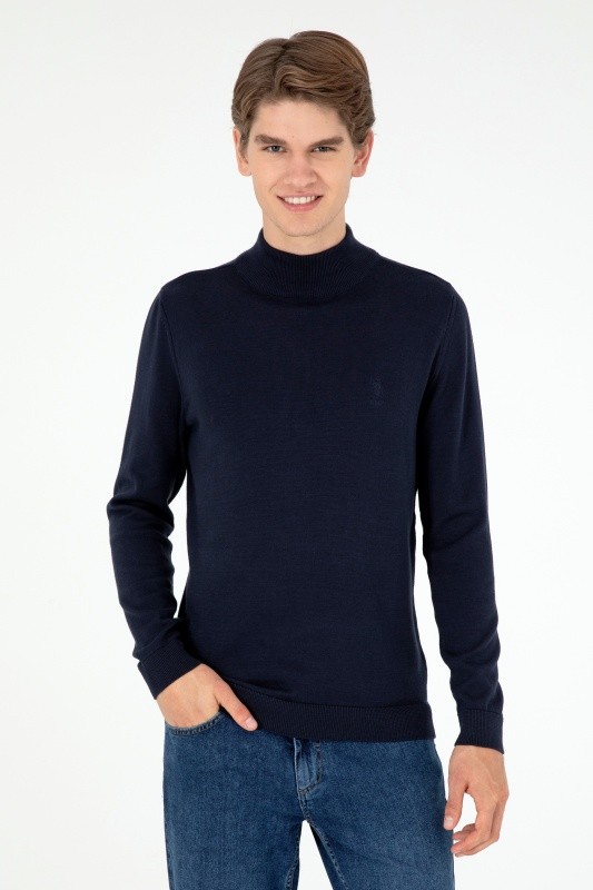 Водолазка из хлопка с воротником-стойка - G081SZ0TK0YBS_BSK24 Кофта муж. (VR033, XS)