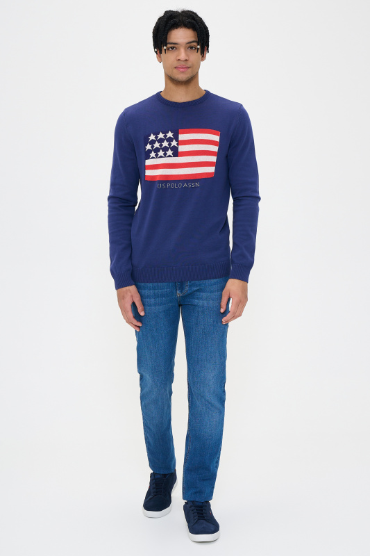 Джемпер из хлопка - G081SZ0TK0REO Кофта муж. (VR033, XL)