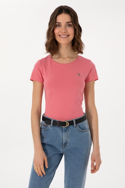 Футболка из хлопка с логотипом - G082SZ0110TO25 Футболка жен. (VR167, M)