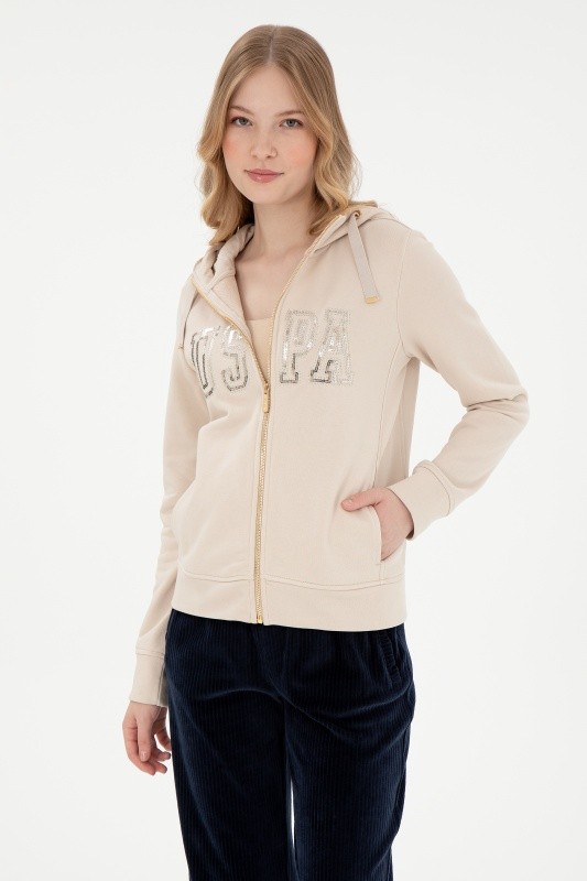 Толстовка на молнии с капюшоном - G082SZ0820SW0125 Толстовка жен. (VR049, L)