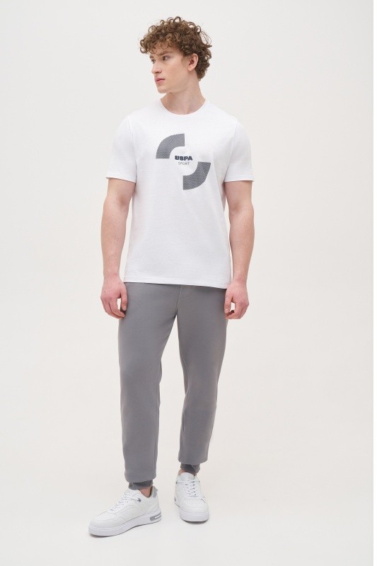 Спортивные брюки на манжетах - G081SZ0OP0ART_BAZAOP24K Брюки спорт. муж. (VR001, L)