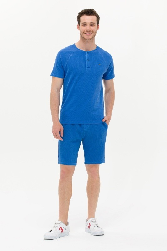 Шорты спортивные из хлопка фактурные - G081SZ0OS0FANOTO Брюки спорт. муж. (VR045, XS)