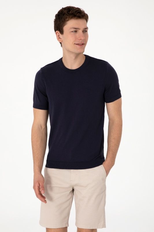 Футболка из смесовой вискозы с логотипом - G081SZ0TK0FORLA_IY25 Кофта муж. (VR033, 2XL)