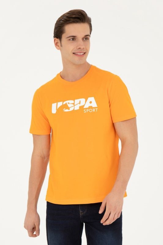 Футболка из хлопка с надписью - G081SZ0110MONRO Футболка муж. (VR051, XL)
