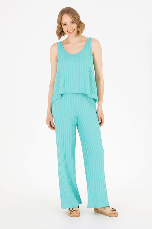 Брюки трикотажные свободные - G082SZ0OP0MATLE Брюки спорт. жен. (VR090, XL)