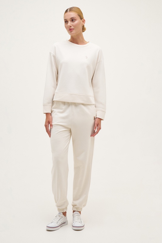 Спортивные брюки однотонные - G082SZ0OP0R_FERTO_SK024 Брюки спорт. жен. (VR071, XL)