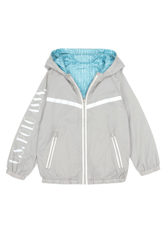 Ветровка двухсторонняя с капюшоном для мальчиков - G083SZ0MS0LIPSOKIDS Куртка муж. детс. (VR049, 3_4)