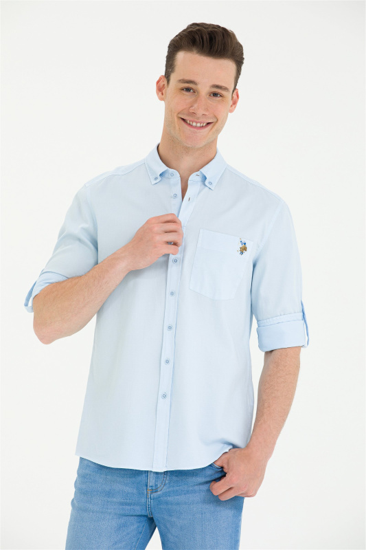 светло-голубой