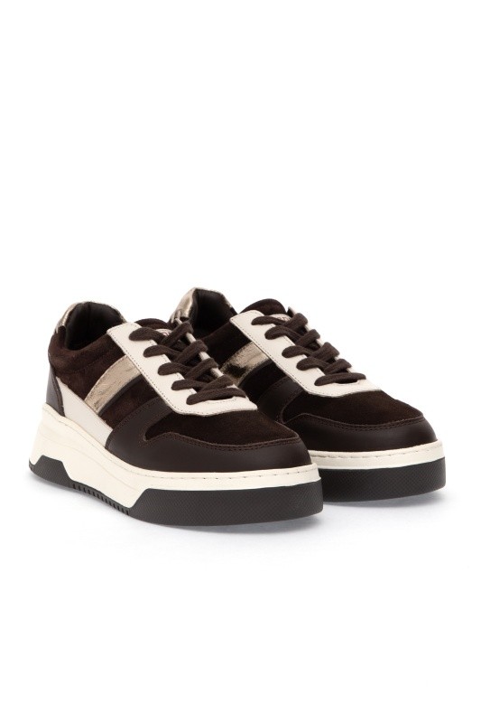 Кроссовки комбнированные из натуральной кожи - S082SZ0330K25DERADO_SNKR Обувь жен. (VR029, 36)