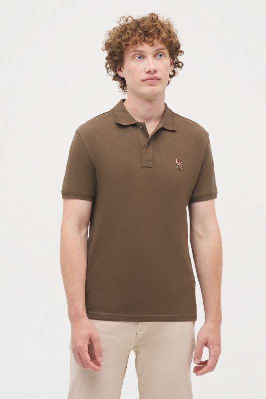 Футболка-поло из хлопка - G081SZ0110TP04SK022-R Футболка муж. (VR153, XS)