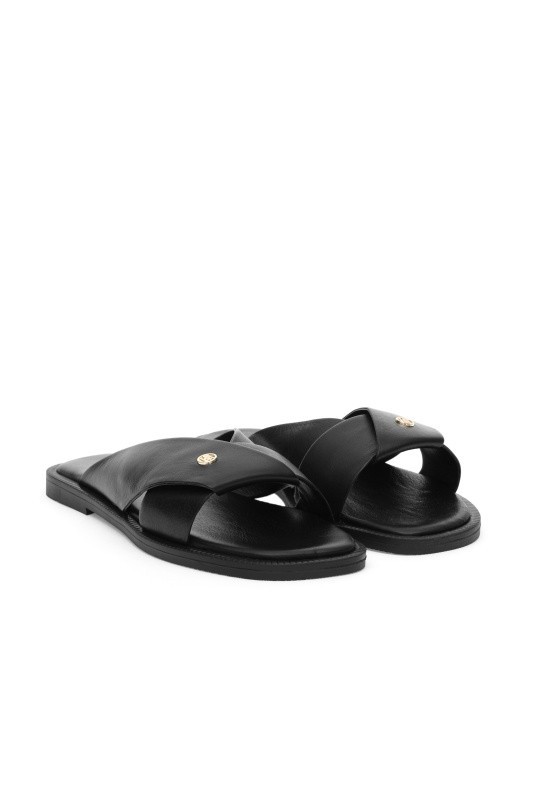 Пантолеты-шлепанцы из натуральной кожи - S082SZ0330Y25GALTONS_TRLK Обувь жен. (VR046, 40)
