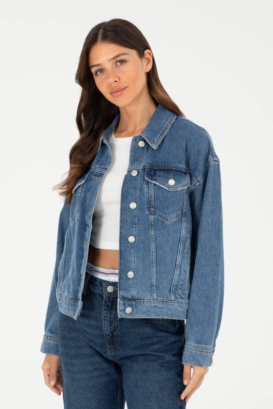 Куртка джинсовая - G082SZ0770PERKIS Куртка джинс. жен. (DN0022, 38)