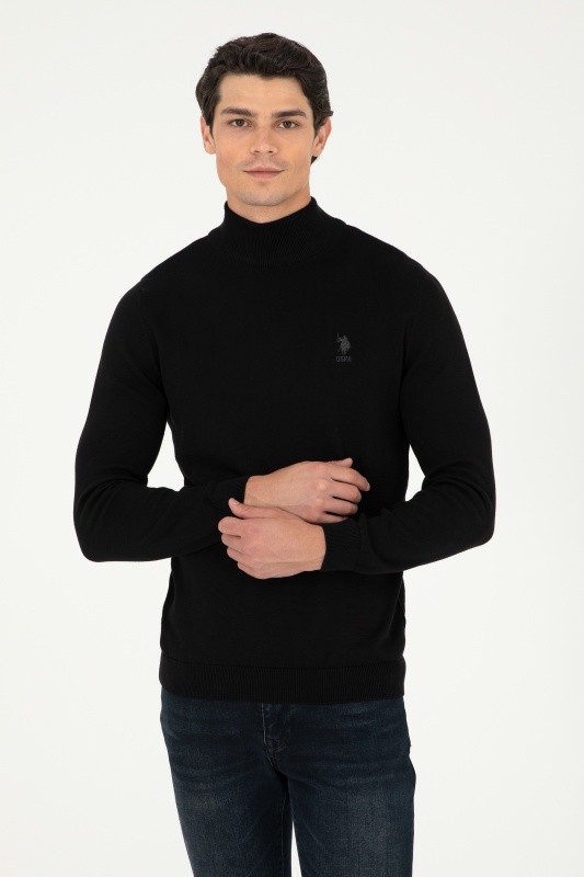 Водолазка из хлопка с воротником-стойка - G081SZ0TK0YBS_BSK24 Кофта муж. (VR046, XS)