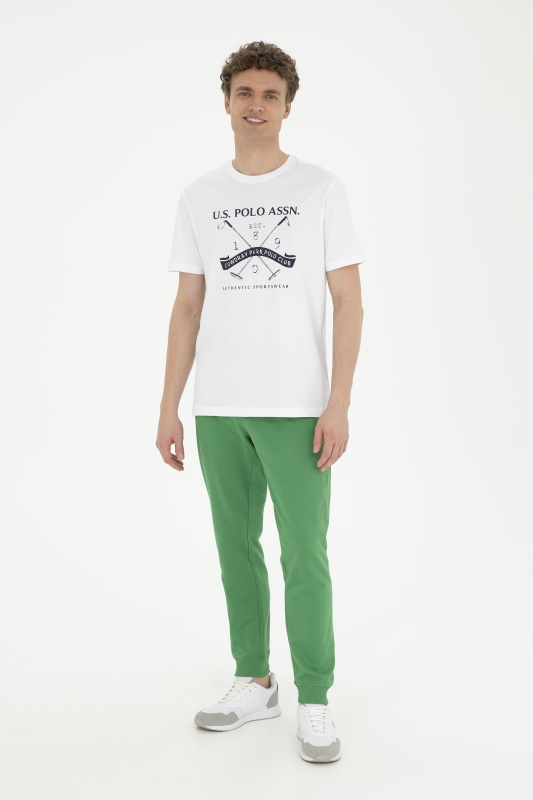 Спортивные брюки на манжетах - G081SZ0OP0BAMATAXIY024 Брюки спорт. муж. (VR054, XS)