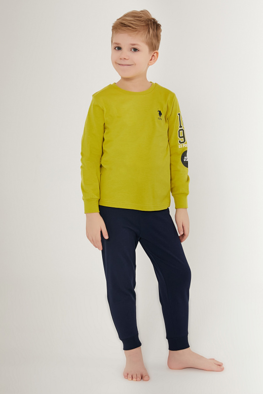 Пижама с логотипом для мальчиков - G083SZ0HF0US1522 Костюм дом. муж. детс. (VR087, 6-7)