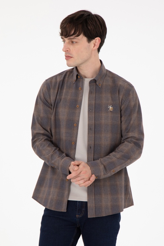 коричневый