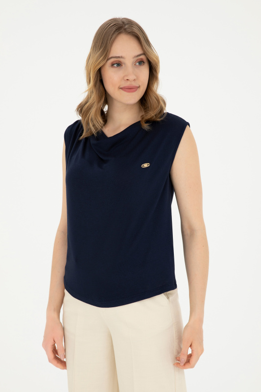 Блузка без рукавов трикотажная - G082SZ0110PAOLA Футболка жен. (VR033, XS)