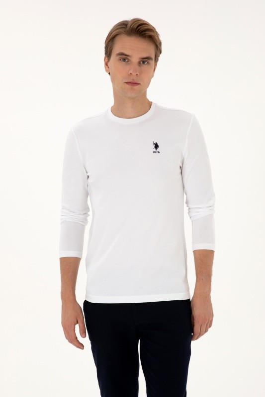 Лонгслив из хлопка - G081SZ0820BISITSK025 Толстовка муж. (VR013, S)