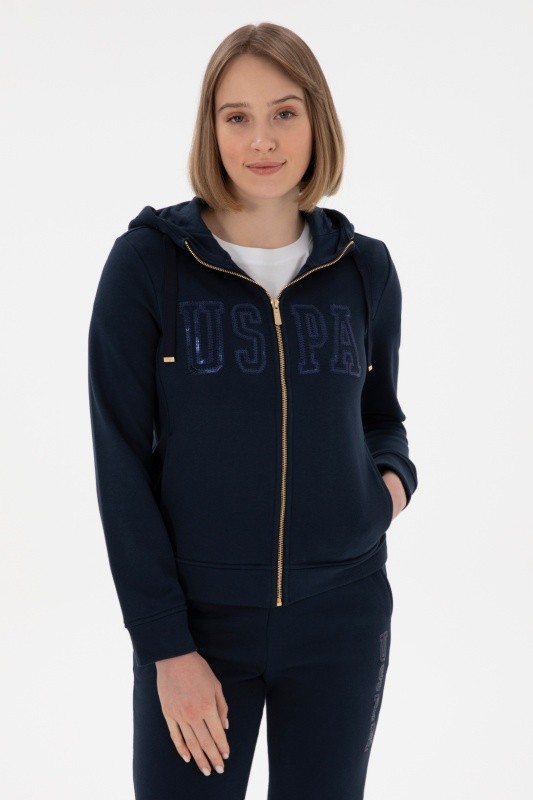 Толстовка на молнии с капюшоном - G082SZ0820SW0125 Толстовка жен. (VR033, S)