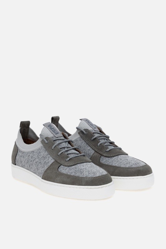 Кеды из натуральной кожи комбинированные - S081SZ0330Y25DANKO_SNKR Обувь муж. (VR024, 44)