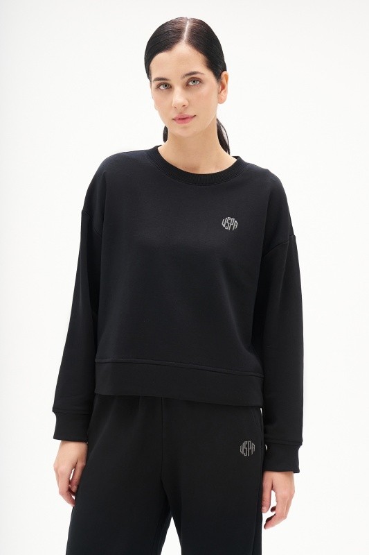 Свитшот с логотипом - G082SZ0820ART_FELAT_SK025 Толстовка жен. (VR046, XL)