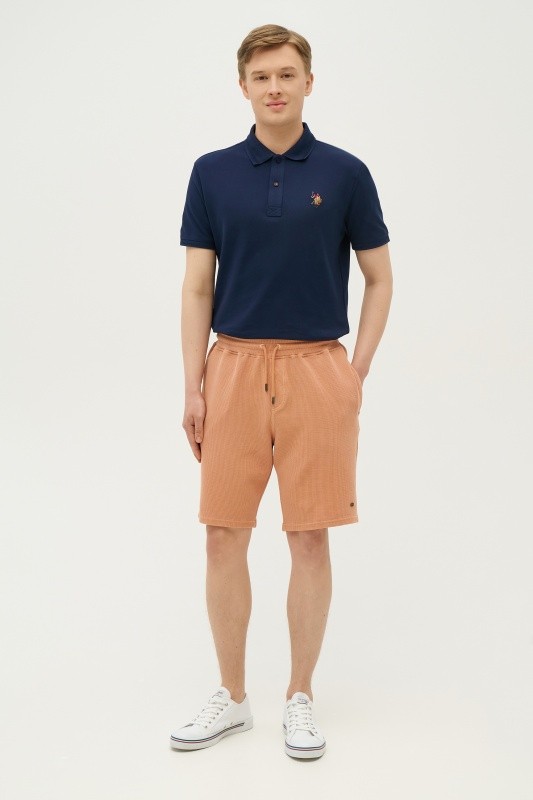 Шорты спортивные из хлопка фактурные - G081SZ0OS0FANOTO Брюки спорт. муж. (VR042, XS)