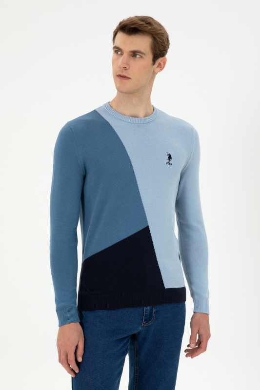 темно-голубой