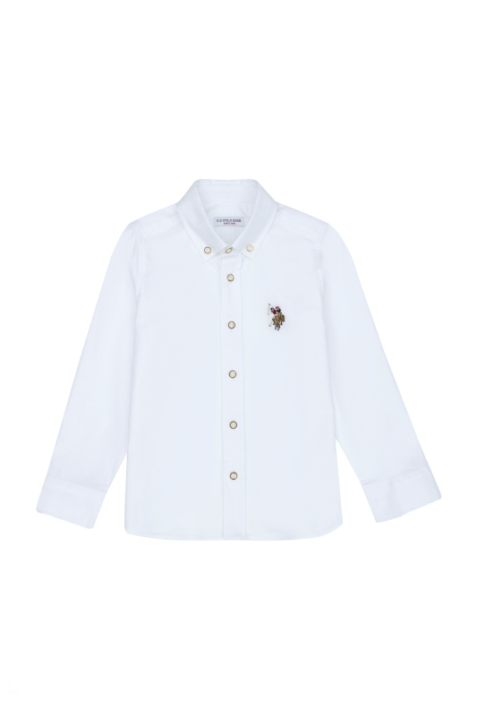 Рубашка из хлопка прямая для мальчиков - G083SZ0040CEDCOLORKIDS024K Сорочка муж. детс. (VR013, 6_7)