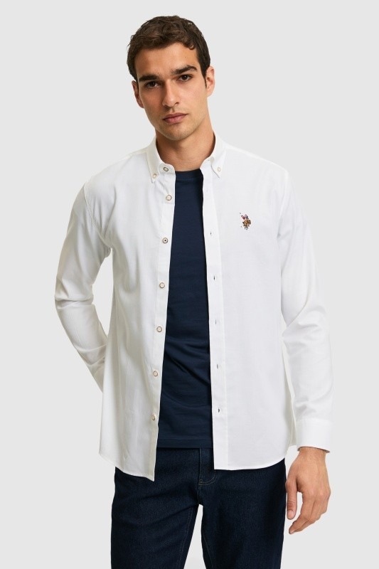 Рубашка из хлопка - G081SZ0040CEDCOLORREG026Y Сорочка муж. (VR013, XS)