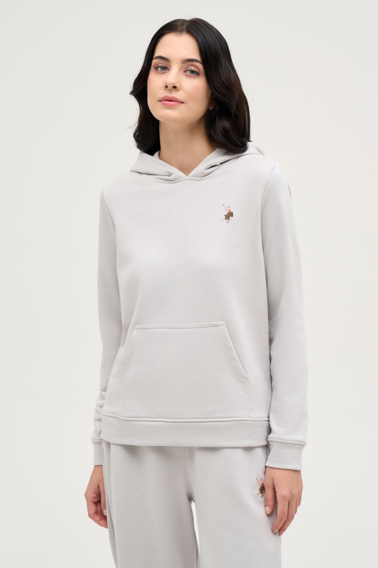 Худи с логотипом - G082SZ0820R-FECZA Толстовка жен. (VR001, XS)