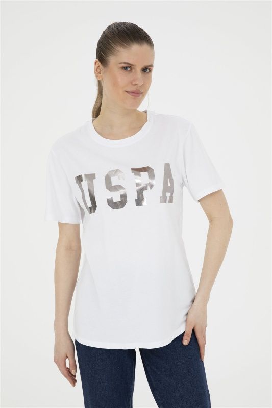 Футболка из хлопка с принтом свободная - G082SZ0110SEANIY24 Футболка жен. (VR013, M)