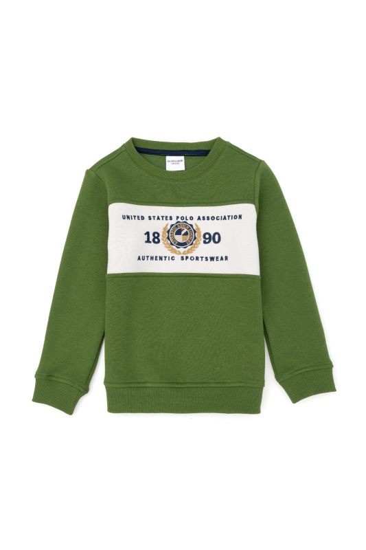 Свитшот с вышивкой для мальчиков - G083SZ0820DUTSEKIDS Толстовка муж. детс. (VR054, 7_8)