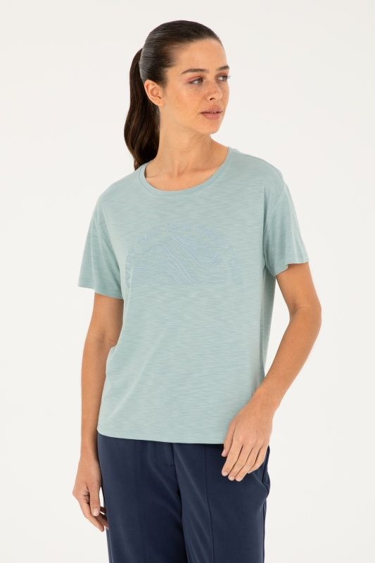 Футболка из модала с принтом - G082SZ0110PANLA_S Футболка жен. (VR048, S)